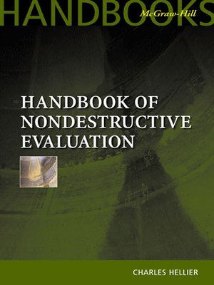 cover image of Handbook of Nondestructive Evaluation